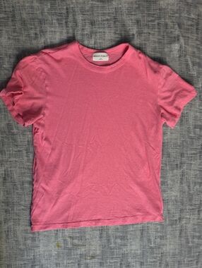 Denim Forum Pink Vintage Loose Tee